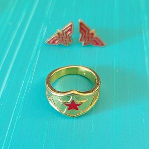 Wonder Woman Ring Set